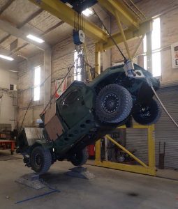 e. center of gravity testing