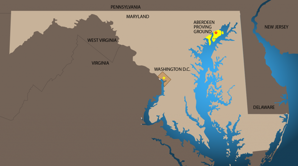 maryland map