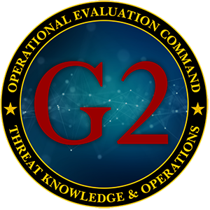 G2 Operational Evaluation Command Threat Knowledge & Operations